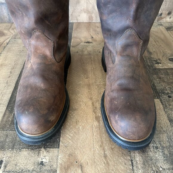 Red Wing 1172 Dynaforce Waterproof Soft Toe Pull On Work Boots Mens 13 B - Picture 9 of 12